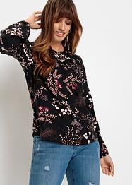 bedruckte Bluse aus nachhaltiger Viskose, BODYFLIRT