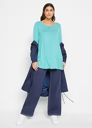 Viskose-Stretch- Shirt mit 3/4 Arm, bonprix