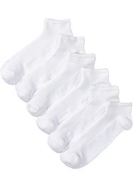 Lot de 6 paires de chaussettes courtes COOLMAX®, bpc bonprix collection
