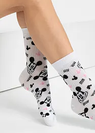 Lot de 3 paires de chaussettes courtes Mickey Mouse, Disney