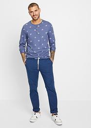 T-shirt col Henley, manches longues, bpc bonprix collection