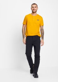 T-shirt col Henley manches courtes, confort pour le ventre, bpc bonprix collection