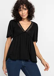 Boho-Shirt mit Spitze, BODYFLIRT