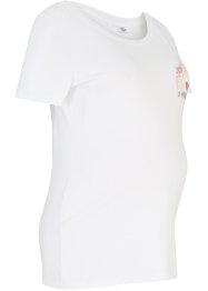Umstandsshirt mit Print aus Bio Baumwolle, bpc bonprix collection