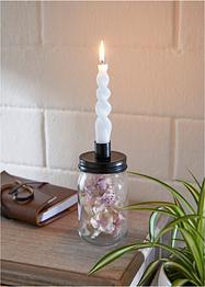 Kerzenhalter mit Glas, bpc living bonprix collection