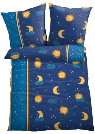 Bettwäsche mit Sonne, Mond und Sternen, bpc living bonprix collection