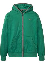 Gilet sweat à capuche coupe confort, bpc bonprix collection