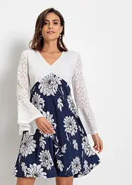 Robe trapèze en jersey, bonprix