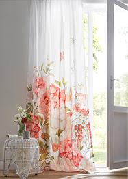 Microfaser Vorhang mit Blumenmuster (1er Pack), bpc living bonprix collection