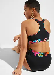 Bas de bikini taille haute, échancrure normale, bonprix