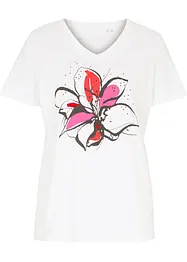 T-shirt à imprimé floral, bonprix