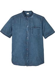 Kurzarmhemd in gewaschener Optik, John Baner JEANSWEAR