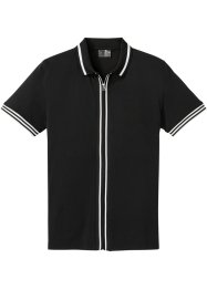 Piqué-Poloshirt mit Reißverschluss, bonprix