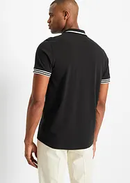 Piqué-Poloshirt mit Reißverschluss, bonprix