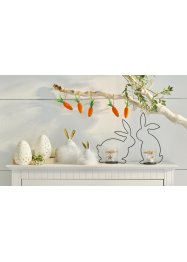 Porte-bougie chauffe-plat en forme de lapin, bpc living bonprix collection