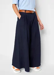 Jupe-culotte ample en jean, bonprix