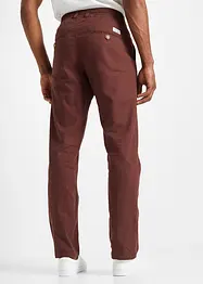 Regular Fit Chinohose mit Leinen, Straight, bonprix