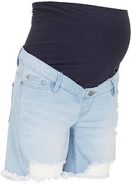 Umstands-Jeans-Shorts mit Destroy-Effekten, bpc bonprix collection