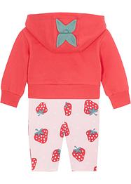 Gilet sweat-shirt et legging bébé en coton (Ens. 2 pces.), bpc bonprix collection