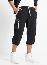 Pantalon 3/4 à enfiler en microfibre, bpc bonprix collection