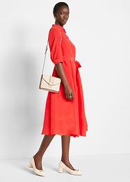 Robe viscose et soie avec lien à nouer, bpc selection premium