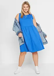 Shirtkleid mit Taschen aus reiner Baumwolle, bonprix