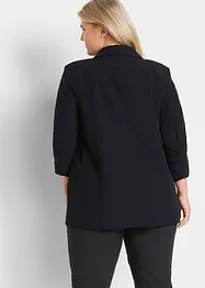 Blazer long avec manches froncées, bonprix