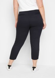 Pantalon taille extensible 7/8 en viscose, bpc bonprix collection