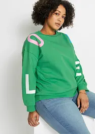 Sweat oversize en coton mélangé, bonprix