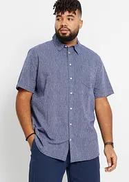 Chemise manches courtes en lin mélangé, bonprix