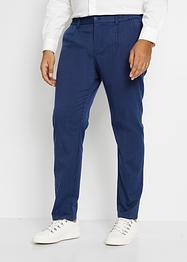 Pantalon chino à taille extensible Slim Fit, Straight, bpc selection