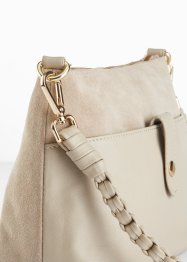 Lederhandtasche mit austauschbarem Taschengurt, bpc selection premium