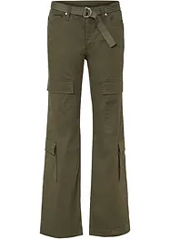 Pantalon cargo avec ceinture, bonprix