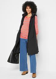 Gilet long matelassé sans manches de grossesse et de portage, bpc bonprix collection