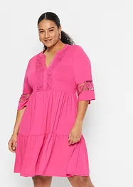 Tunika-Kleid mit Spitze, bonprix