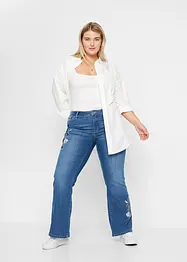 Flared Jeans Mid Waist, stretch, bonprix