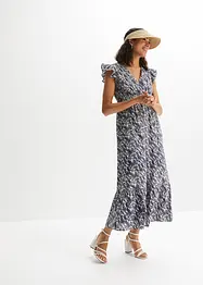 Robe midi à manches papillon, bonprix