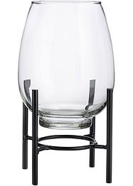 Vase en verre avec support, bpc living bonprix collection