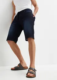 Bermuda confortable en jean et molleton, Regular, bonprix