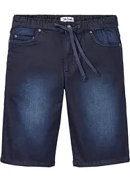 Bermuda confortable en jean et molleton, Regular, bonprix