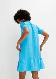 Robe courte en gaze de coton, bonprix
