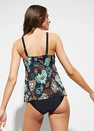 Tankini Oberteil mit Prothesentasche aus recyceltem Polyamid, bonprix