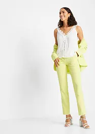 Top fluide avec dentelle, bonprix