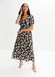 Maxikleid mit Blüten-Print, bonprix