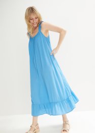 Viskose-Crincle Kleid mit Taschen in Midi Länge, bpc bonprix collection