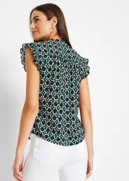 Blouse sans manches imprimée, bonprix