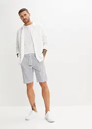 Bermuda mit Leinen, Regular Fit, bonprix