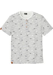 Henleyshirt aus Bio Baumwolle, Kurzarm, bpc bonprix collection