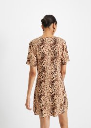 Kleid mit Cut-Out aus nachhaltiger Viskose, RAINBOW