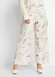 Plisséhose mit Blumendruck, bonprix